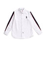 U.S. Polo Assn. Kids Boys Brand Tape Solid Shirt