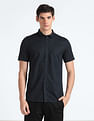 Flying Machine Short Sleeve Slim Shirt