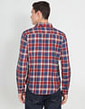 U.S. Polo Assn. Denim Co. Plaid Check Cotton Casual Shirt