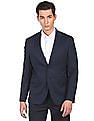 Tommy Hilfiger Men Navy Notch Collar Solid Smart Casual Blazer