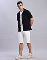 Tommy Hilfiger Solid Regular Fit Plain Woven Shirt