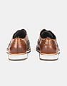 Cole Haan Men Tan 2.ZERØGRAND Stitchlit Oxford Shoes