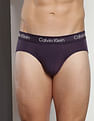 Calvin Klein Underwear Recycled Cotton Solid Briefs - Pack Of 3