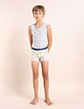 USPA Innerwear Boys Mid Rise Cotton Spandex Trunks - Pack Of 3