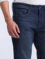 Flying Machine Slash Slim Tapered Jeans