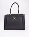 Tommy Hilfiger Logo Beige Pu Handbag
