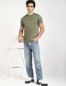 Tommy Hilfiger Solid Slim-Fit Cotton T-Shirt