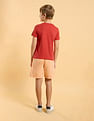 U.S. Polo Assn. Kids Boys Regular Fit Graphic Printed T-Shirt
