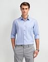 Arrow Manhattan Slim Fit Micro Checked Shirt