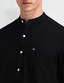 Arrow Sport Solid Manhattan Slim Fit Shirt