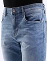 Flying Machine Slash Slim Tapered Stone Wash Jeans