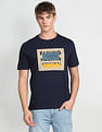Flying Machine Brand Print Cotton T-Shirt