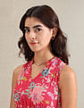 U.S. Polo Assn. Women Floral Print Maxi Dress