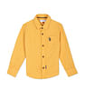 U.S. Polo Assn. Kids Boys Dobby Solid Shirt