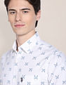 U.S. Polo Assn. Matt Print Dobby Shirt