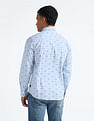 Flying Machine All-Over Print Pure Cotton Shirt