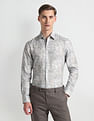 Arrow Motif Print Regular Fit Shirt