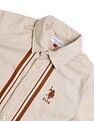 U.S. Polo Assn. Kids Boys Solid Boxy Fit Shirt