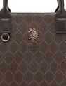 U.S. Polo Assn. Scarlet Monogram Tote Handbag