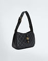 U.S. Polo Assn. Women Quilted Monogram Baguette Bag