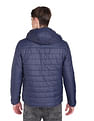 Flying Machine High Neck Hooded Quilted Jacket