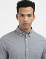 Tommy Hilfiger Micro Gingham Check Poplin Shirt