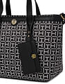 Tommy Hilfiger Square Monogram Jacquard Shopper Bag