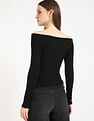 Calvin Klein Jeans Womens Slim Fit Solid Top