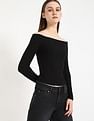Calvin Klein Jeans Womens Slim Fit Solid Top
