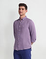 U.S. Polo Assn. Denim Co. Slim Fit Solid Shirt