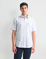 Arrow Sports Pure Cotton Stripe Shirt