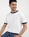 Tommy Hilfiger Slim Fit Flag Ringer T-Shirt