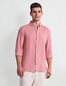 U.S. Polo Assn. Denim Co. Slim Fit Solid Shirt