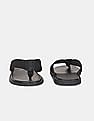 Arrow Textured V-Strap Sandals