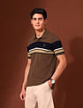 U.S. Polo Assn. Horizontal Striped Slim Fit Varsity Polo Shirt