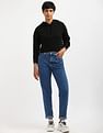 Calvin Klein Rib Mix Tab Hooded Sweatshirt