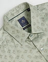 Arrow Floral Print Pure Cotton Formal Shirt