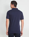 Arrow Sports Horizontal Stripe Cotton Polo Shirt