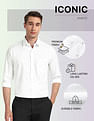 Arrow Iconic Textured Pattern Liberty classic Fit Shirt