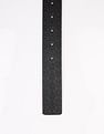Calvin Klein Printed Black Leather Reversible Belts