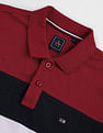 Arrow Sports Colour Block Logo Polo Shirt