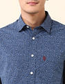 U.S. Polo Assn. Pure Cotton Floral Printed Shirt