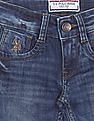 U.S. Polo Assn. Kids Boys Mid Rise Stone Wash Jeans