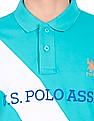 U.S. Polo Assn. Colour Block Cotton Polo Shirt
