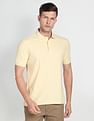 Arrow Horizontal Stripe Pique Polo Shirt