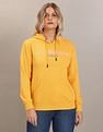U.S. Polo Assn. Women Brand Print Hooded Sweatshirt