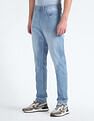 Flying Machine Slash Slim Tapered Fit Mid Rise Jeans