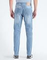 Flying Machine Slash Slim Tapered Fit Mid Rise Jeans