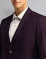 AD by Arvind Tailored Fit Two-Piece Suit