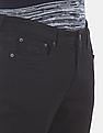Aeropostale Black Slim Fit Mid Rise Jeans